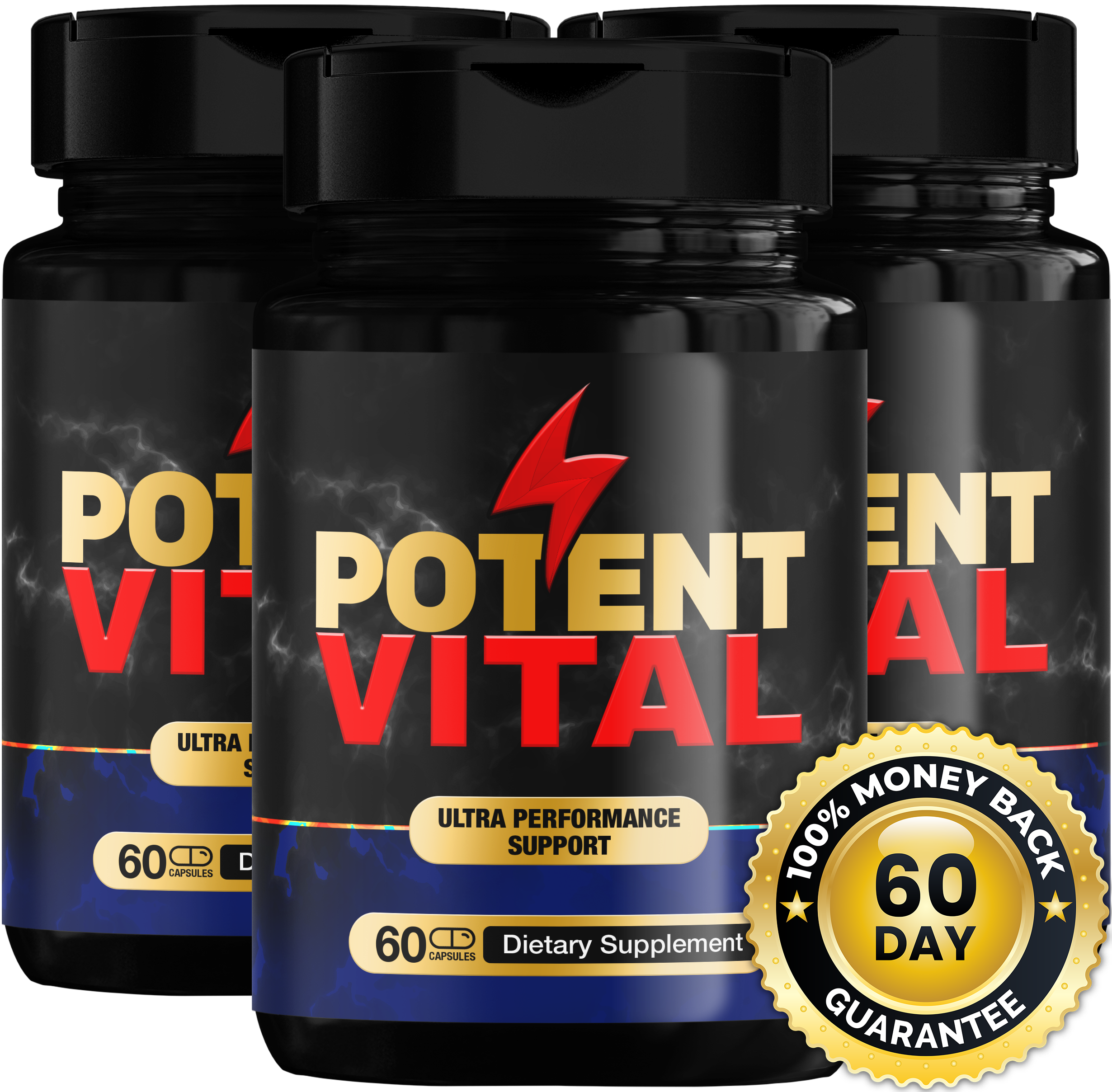 PotentVital Male Vitality Support Supplement